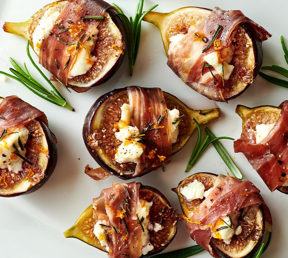 Image of Goat Cheese Prosciutto Figs