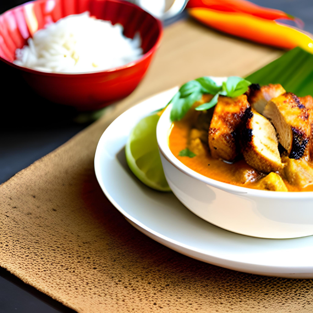 Image of Paleo Coconut Curry Chicken Recipe