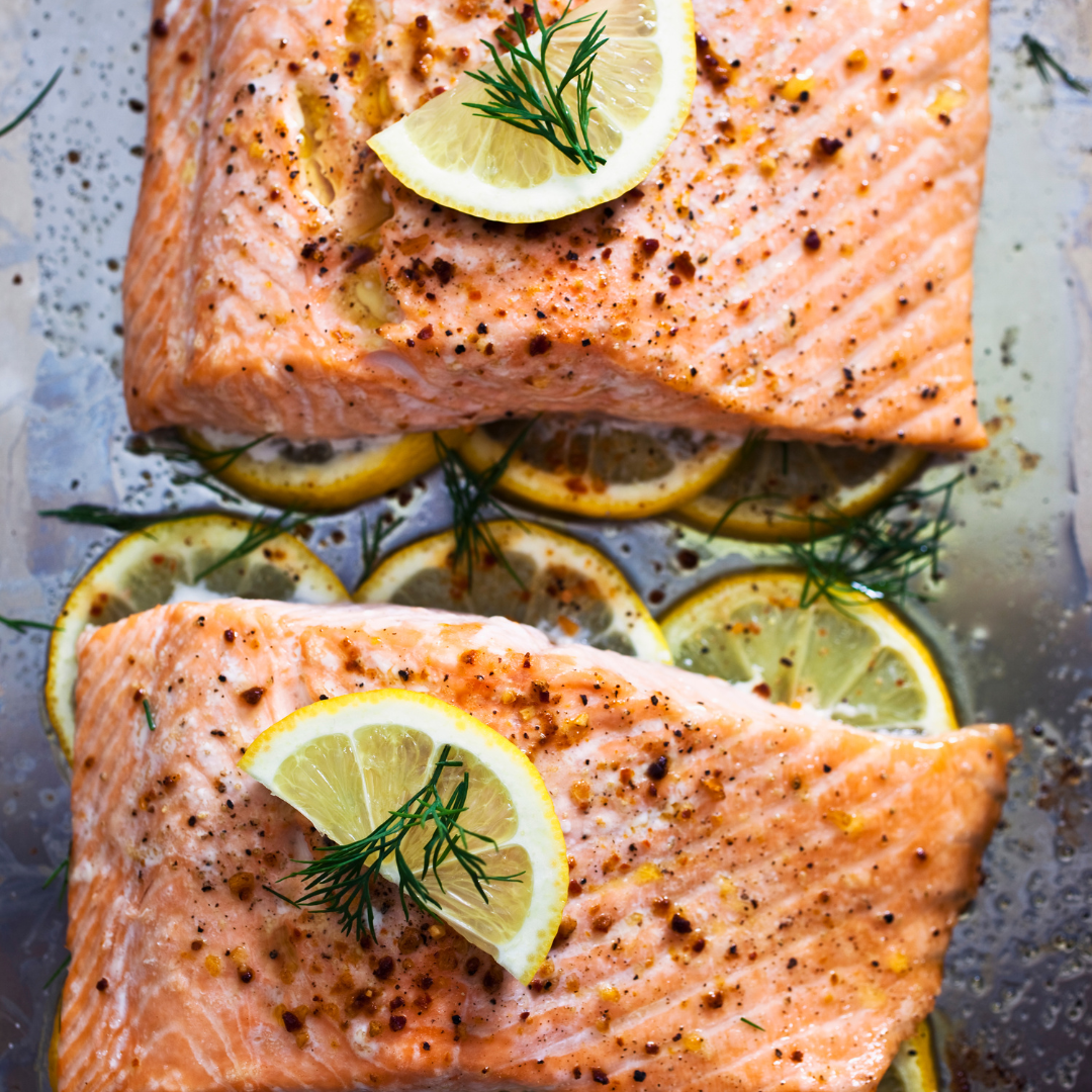 Image of Baked Salmon with Lemon and Dill Recipe