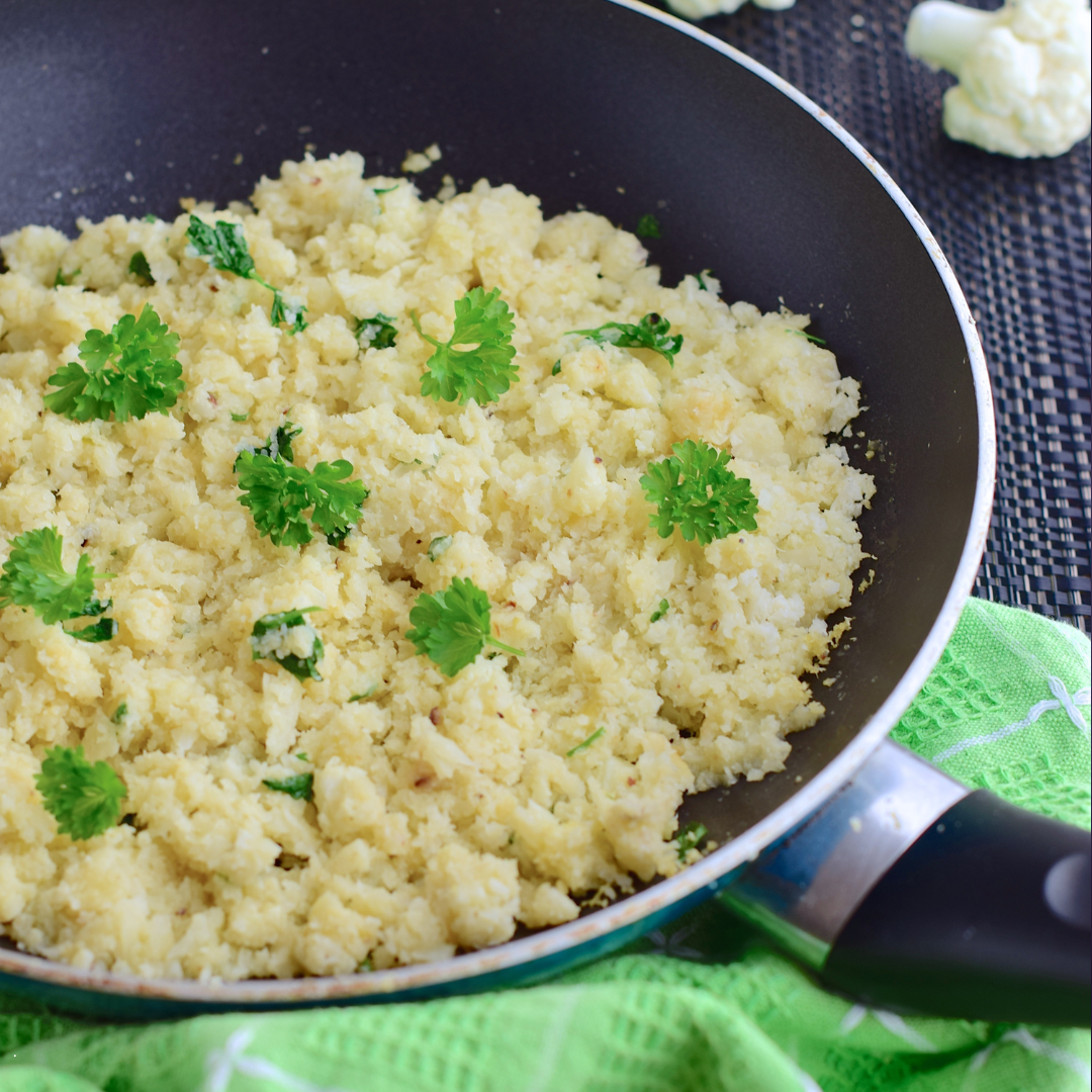 Image of Creamy Cilantro-Lime Cauliflower Rice