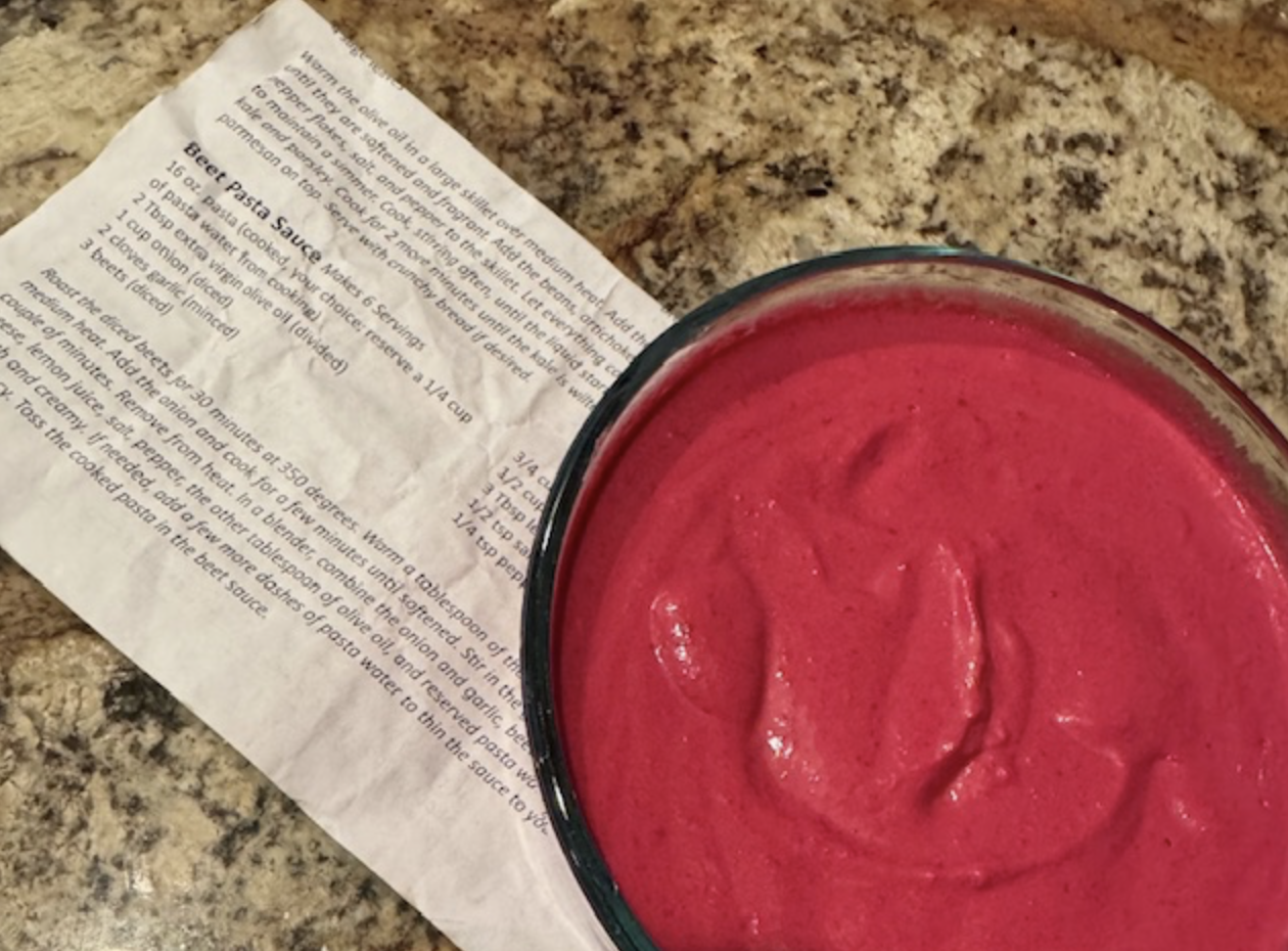 Image of Beet Pasta Sauce – Easy, Creamy, & Extremely Nutrient Dense